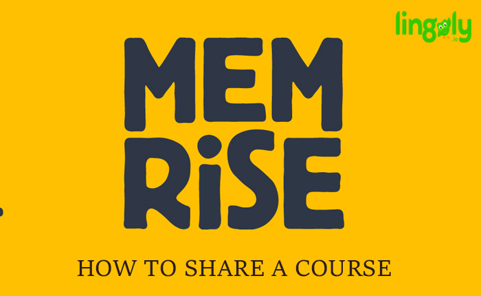 Memrise Share Course