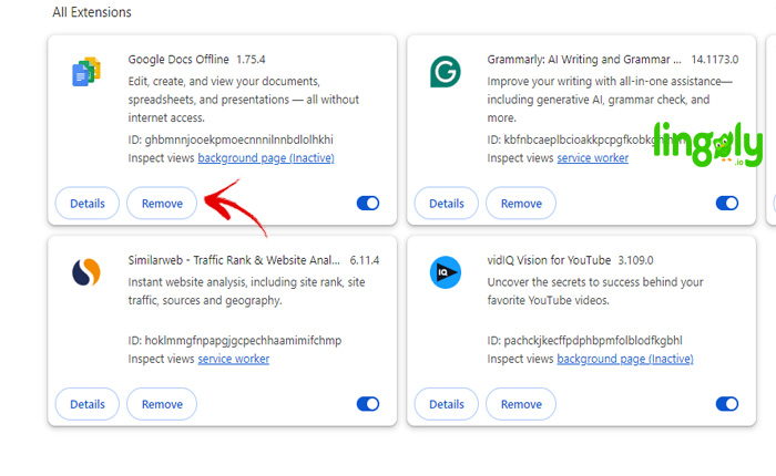 Lingopie Extension Not Working