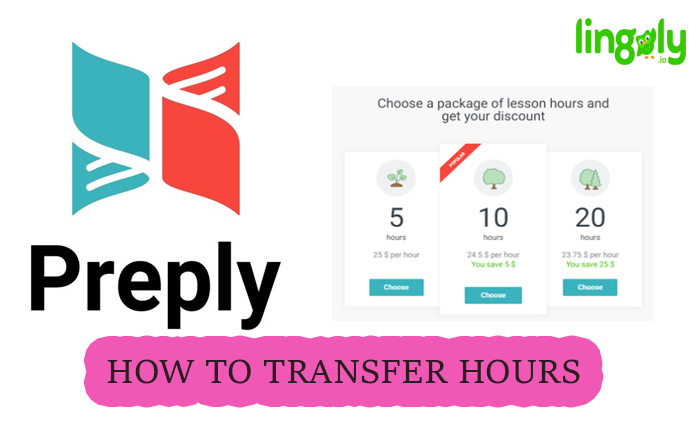 Transfer Preply Hours