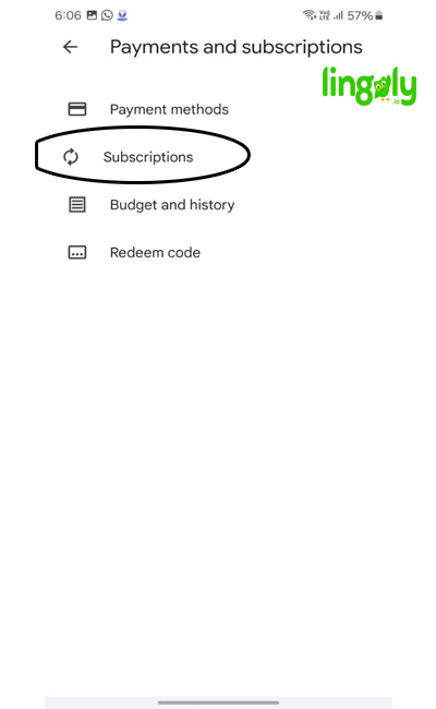 Lingopie Cancel subscription