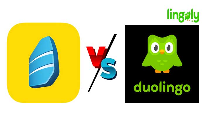 Duolingo vs Rosetta Online