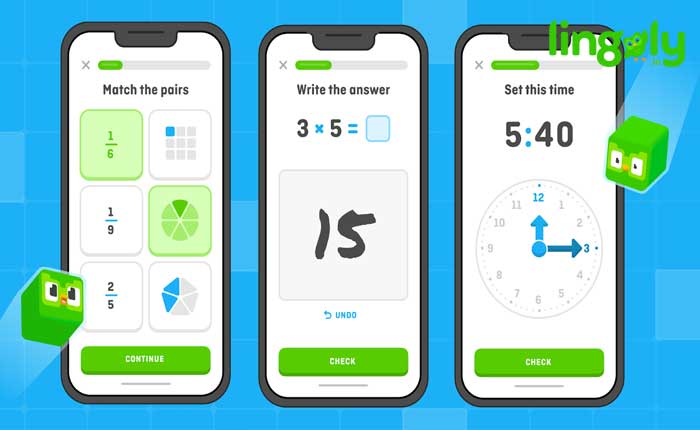 Add Duolingo Math