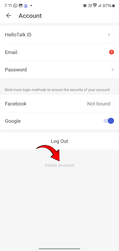 Delete HelloTalk Account Guide