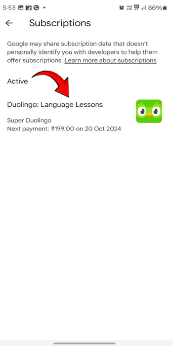 how to turn of super duolingo free trial