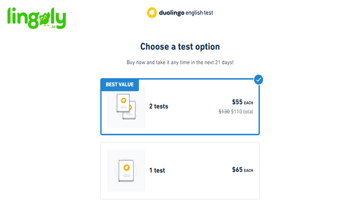 Duolingo Placement Test