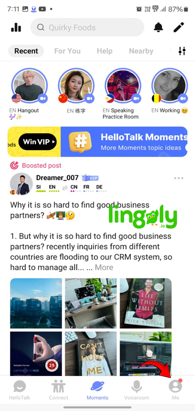 HelloTalk VIP Guide