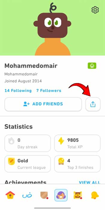 Duolingo QR Code