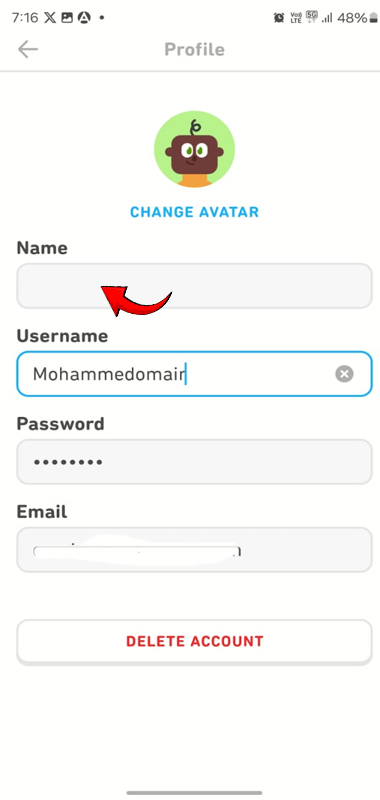 Duolingo Change Name 