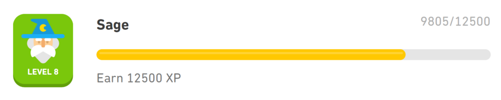 Duolingo Achievements 