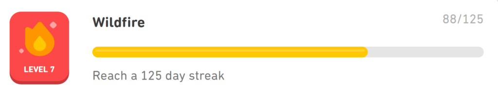 Duolingo Achievements 