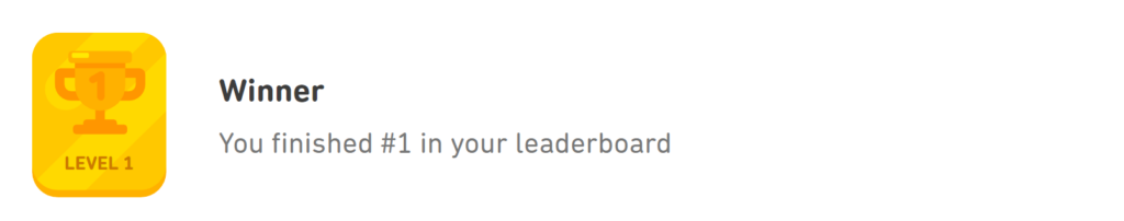 Duolingo Achievements 