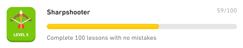 Duolingo Achievements 