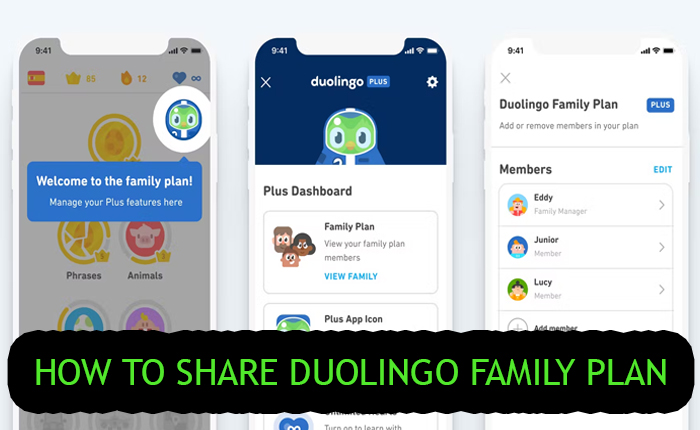 How To Share Duolingo Family Plan/ Subscription (March 2025) » Lingoly.io