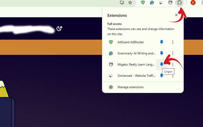 Migaku Browser Extension Guide