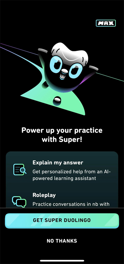 Duolingo Max Android