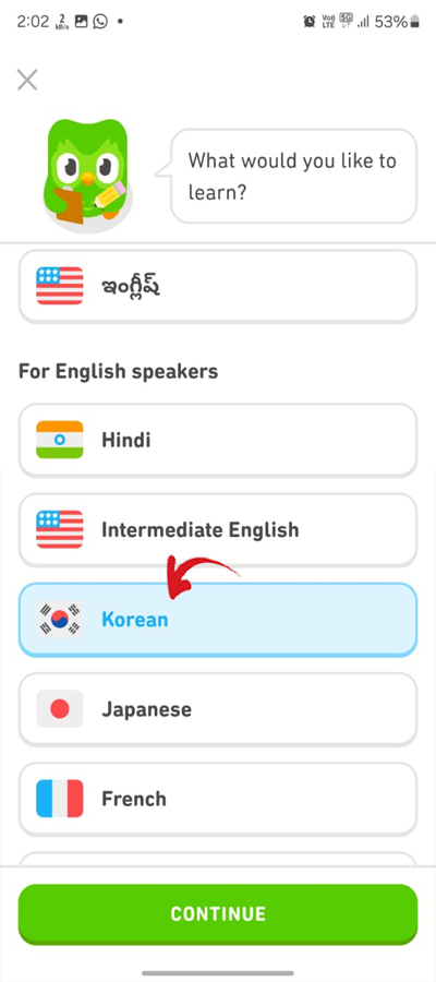 Add Another Language on Duolingo