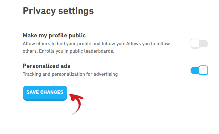 Duolingo Profile Private Guide
