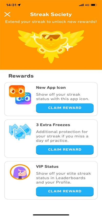 Freeze Duolingo Streak For A Week