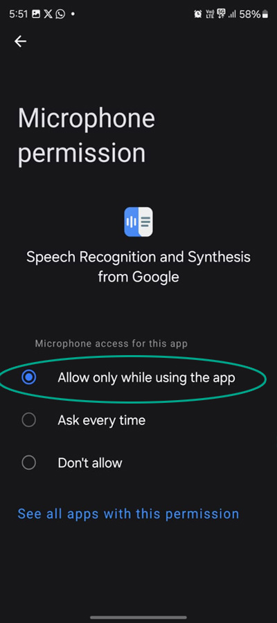 Duolingo mic not working