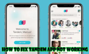 Tandem App Not Working