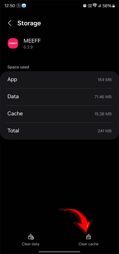 Meeff app not working