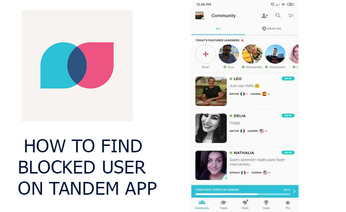 Blocked User Tandem