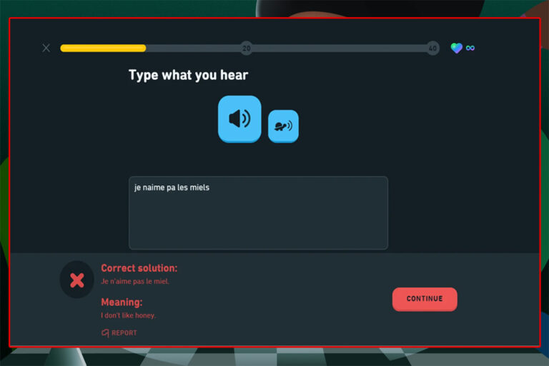 Continue Button Not Working